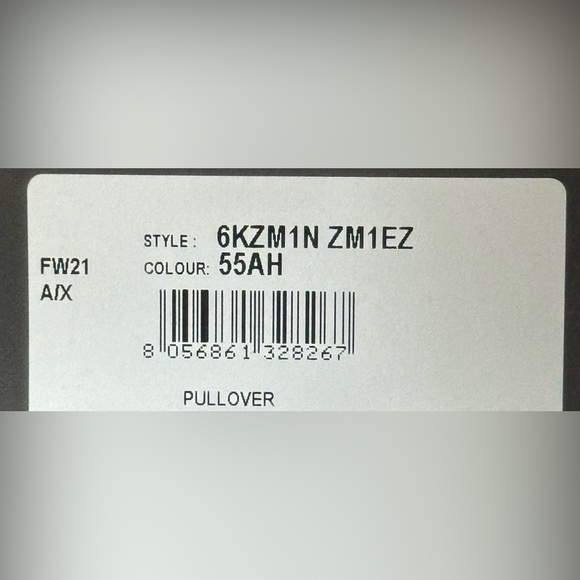 Armani exchange navy sweater - Picture 3 of 3